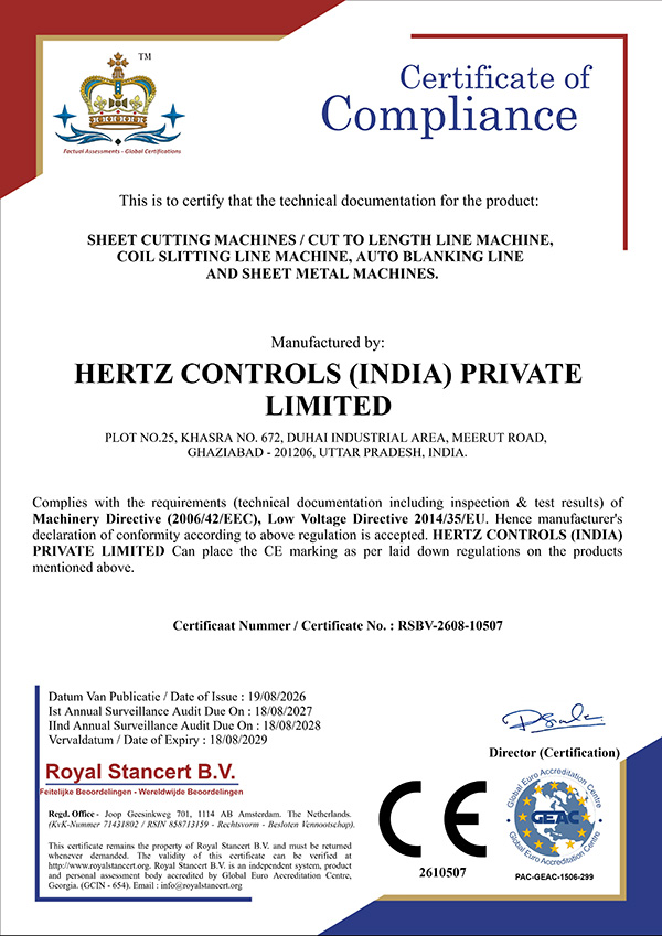 Certificate of Compliance